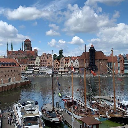Apartamenty Centrum Nad Motlawa Z Widokiem Na Patio Z Balkonem Gdansk Ngoại thất bức ảnh